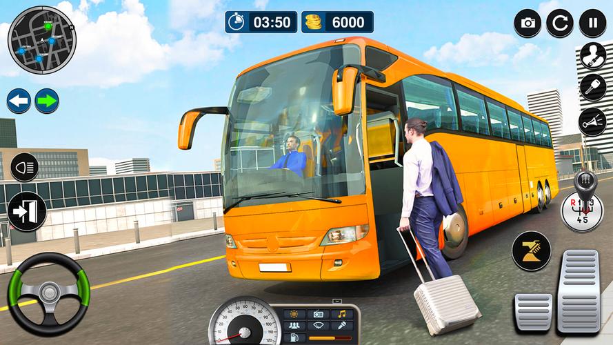 Bus Simulator Game: Coach Game 螢幕截圖 1