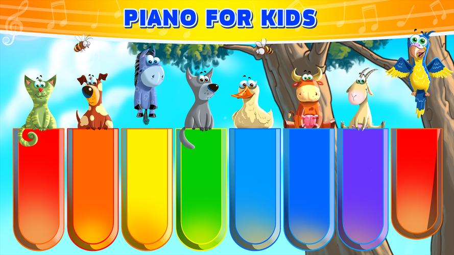 Baby Zoo Piano Games for Kids Screenshot 0