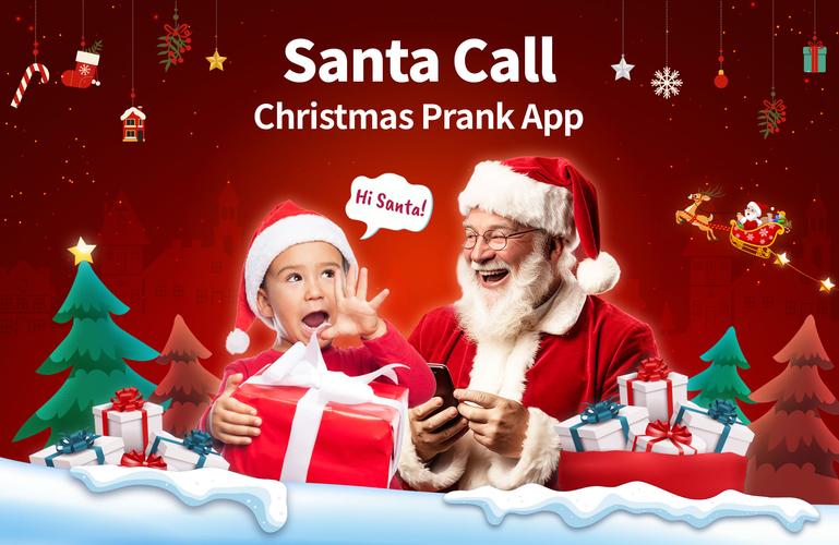 Santa Prank Call: Fake video应用截图第0张