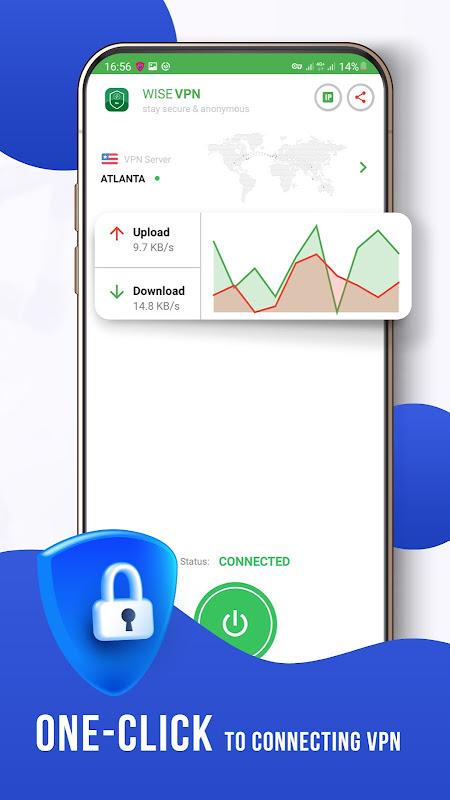 Schermata Fast VPN Wise VPN: Fast Secure 1