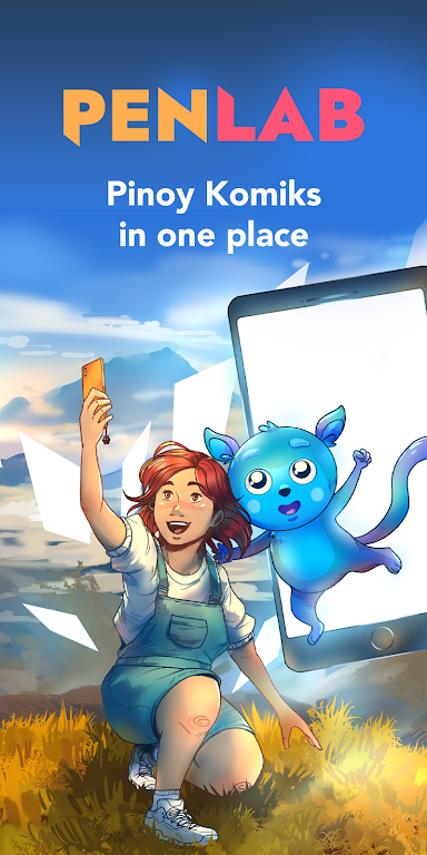 Penlab - Comics Manga Webtoons স্ক্রিনশট 0