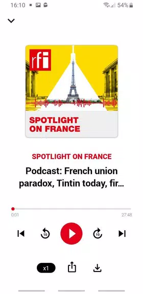 RFI Pure Radio - Podcasts 스크린샷 3