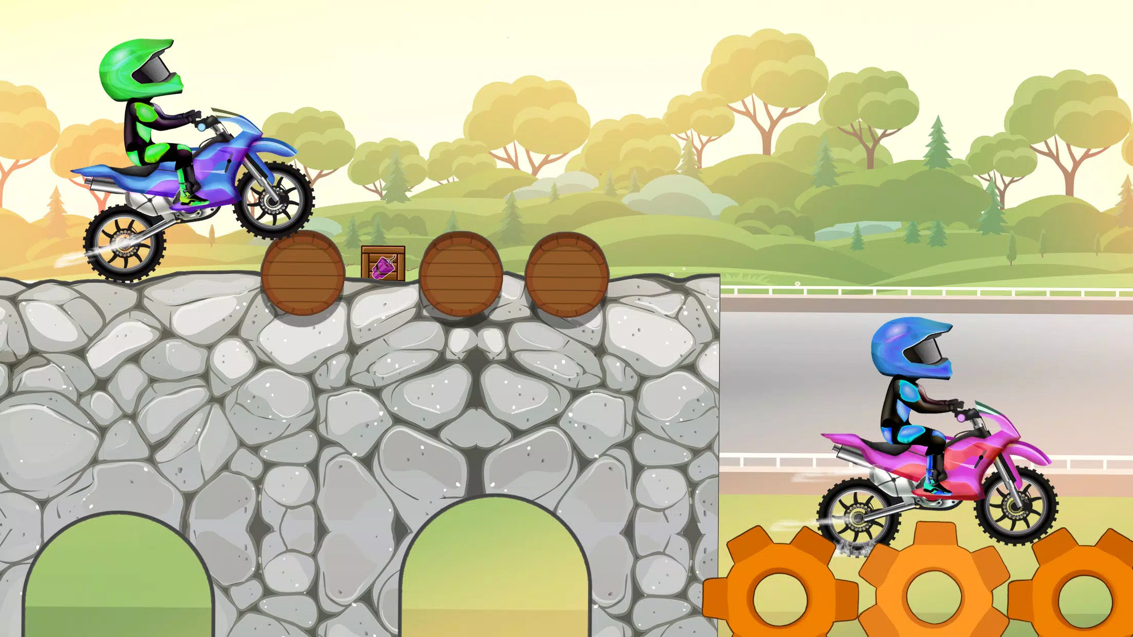 Moto Bike Stunt Race Ekran Görüntüsü 1