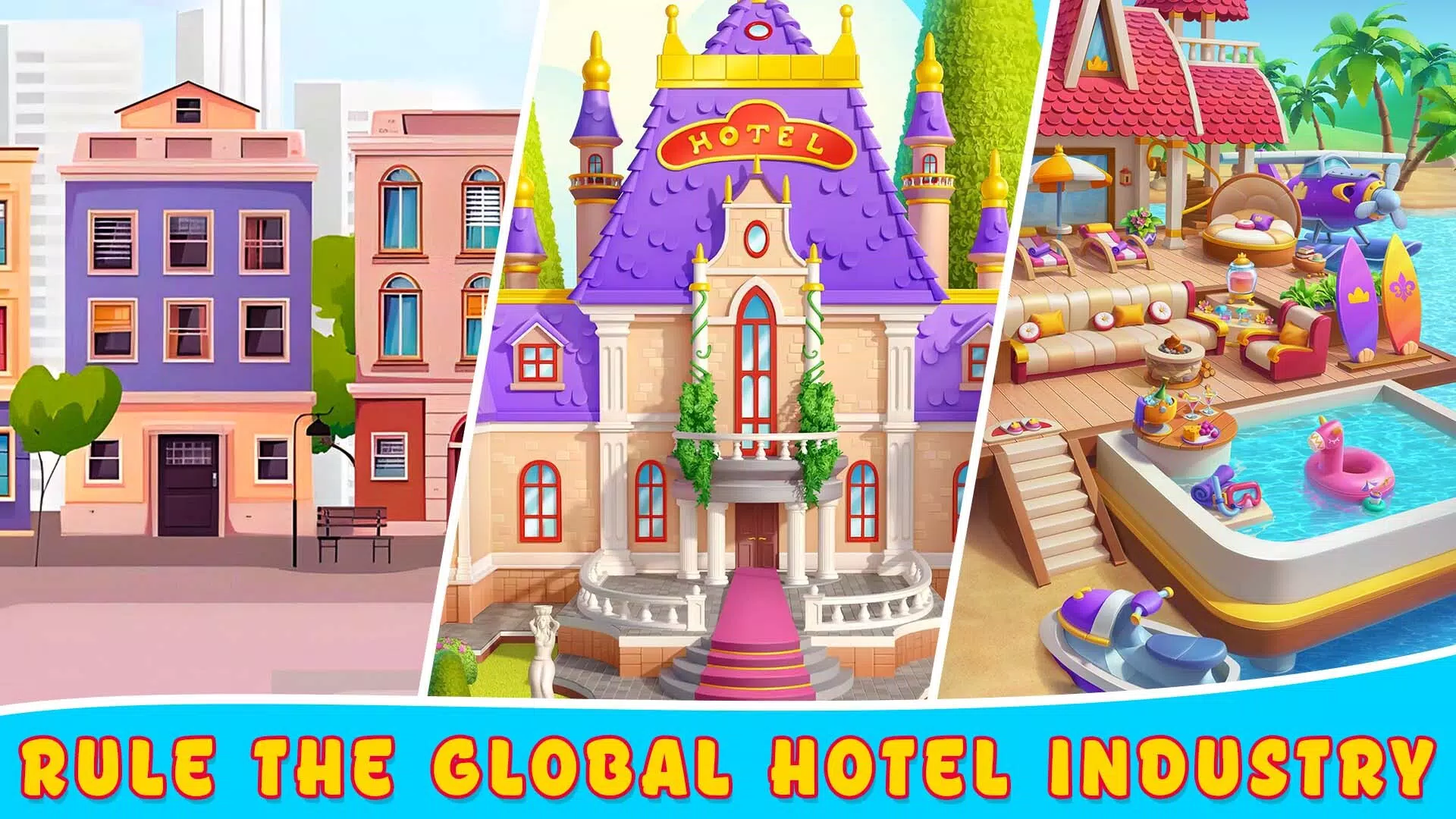 Hotel games: idle hotel tycoon 螢幕截圖 3