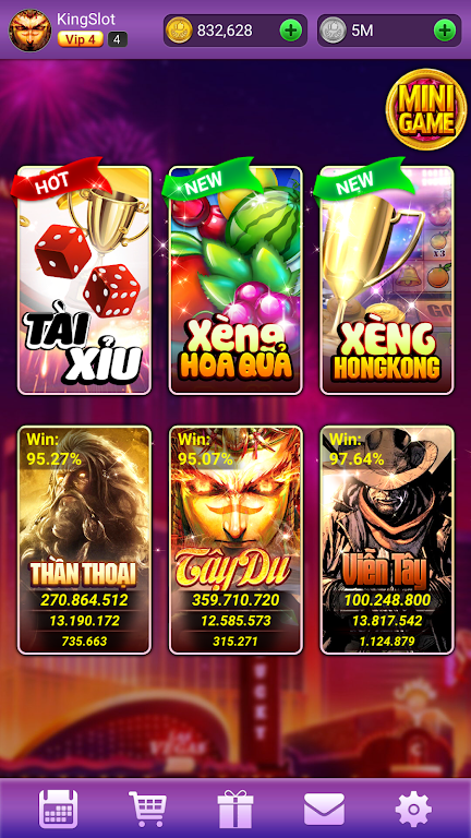 KingSlot - Cổng Game Giải Trí ဖန်သားပြင်ဓာတ်ပုံ 0