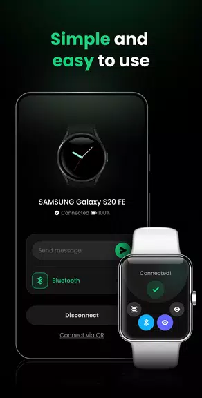 Watch Sync App - BT Notifier Tangkapan skrin 1