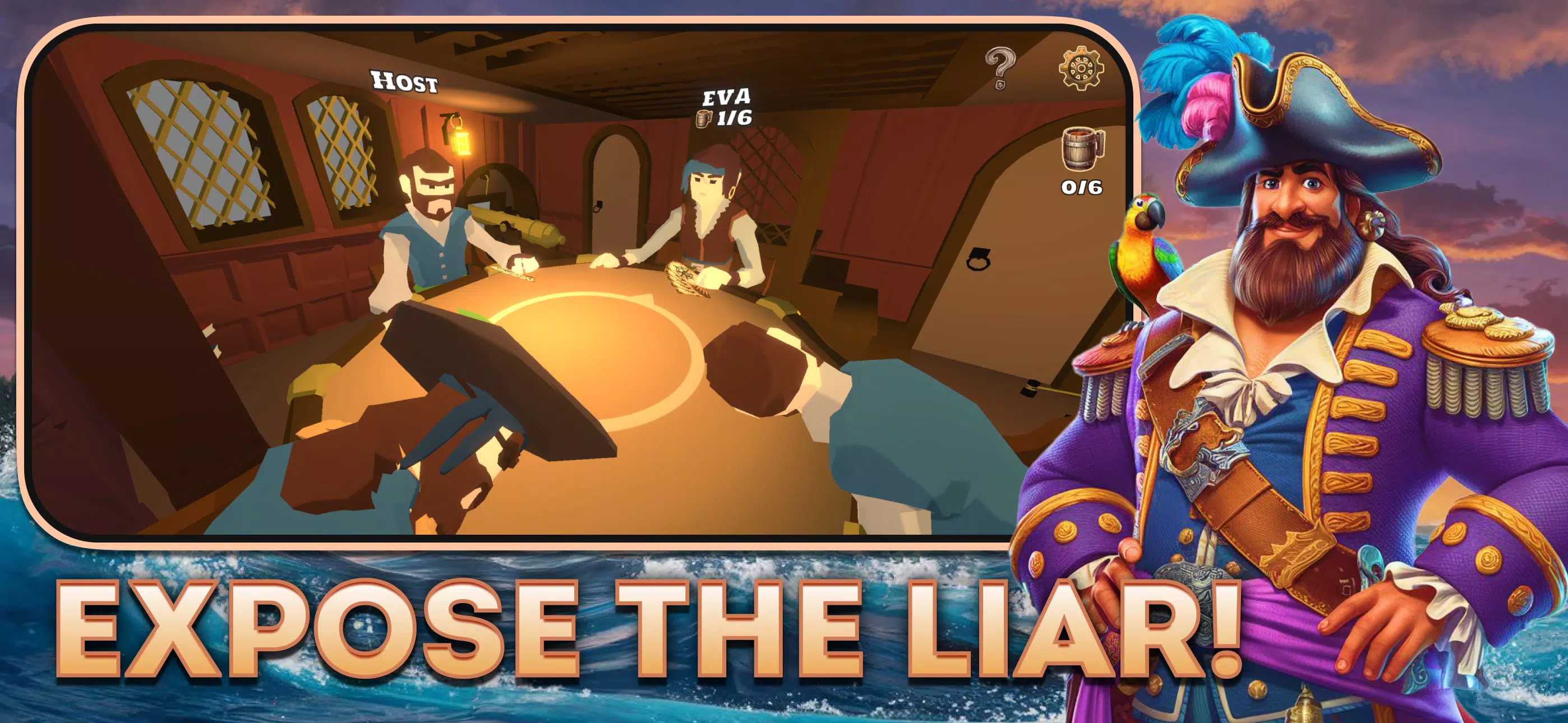 Liar’s Tavern - Liars Deck स्क्रीनशॉट 1