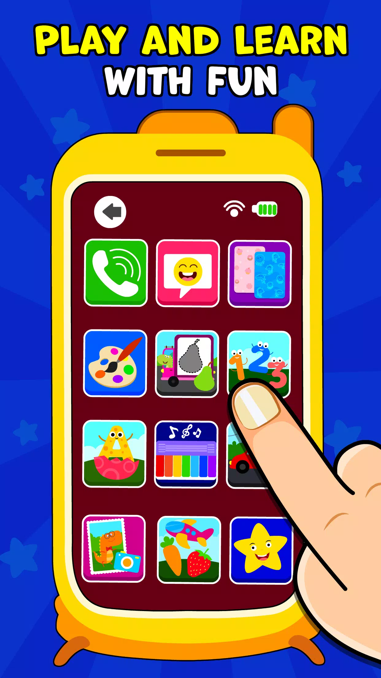 Schermata Baby Games: Phone For Kids App 0