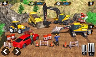 Excavator Simulator JCB Games Captura de tela 3