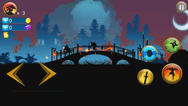 Shadow Samurai : Ninja Revenge স্ক্রিনশট 1