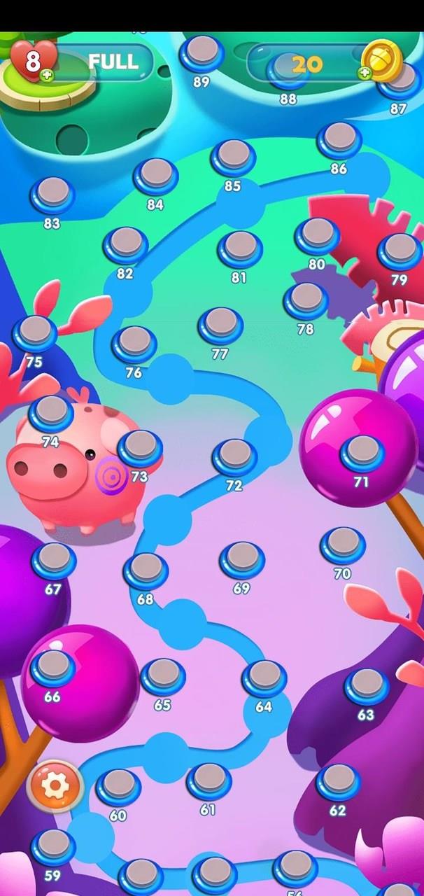 Squirrel Bubble Shooter Ảnh chụp màn hình 3