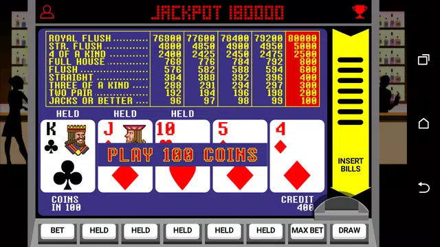 Video Poker Jackpot Schermafbeelding 0