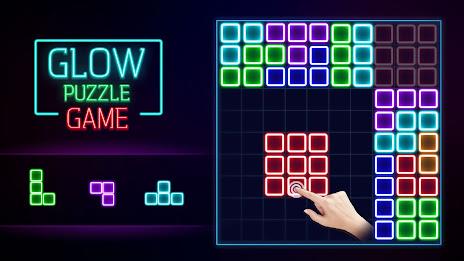 Glow Block Puzzle Screenshot 0