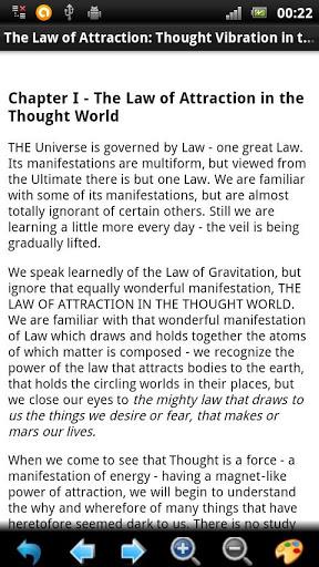 The Law of Attraction BOOK Screenshot 2