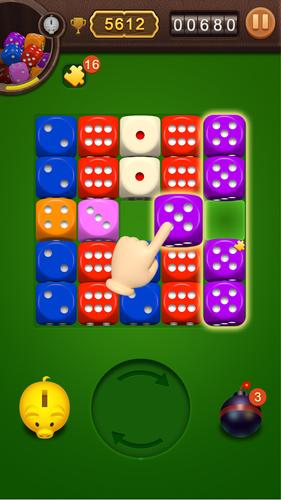 Dice Jigsaw Puzzle Скриншот 0