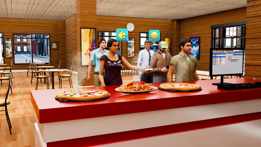 My Cafe World Owner Simulator স্ক্রিনশট 1