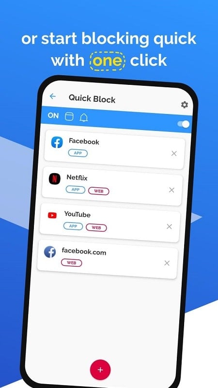 AppBlock Zrzut ekranu 2