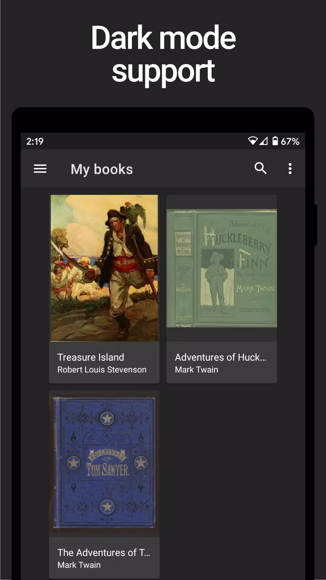 Lithium: EPUB Reader Скриншот 3