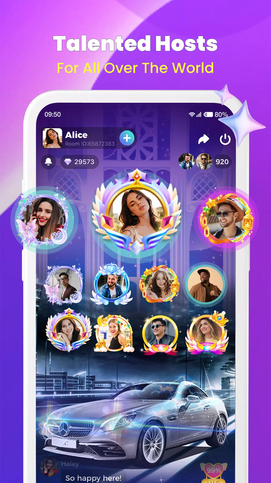 Hiya-Group Voice Chat 螢幕截圖 1
