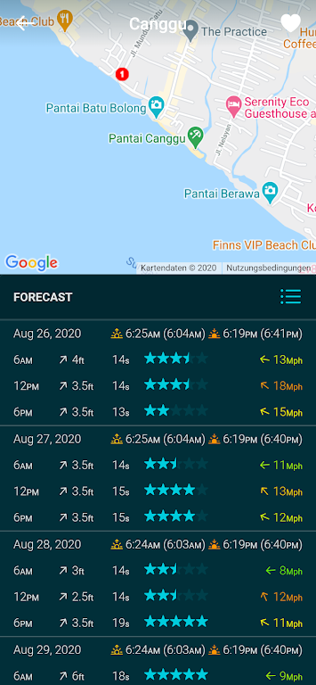 Spotadvisor Surf Forecast 螢幕截圖 2