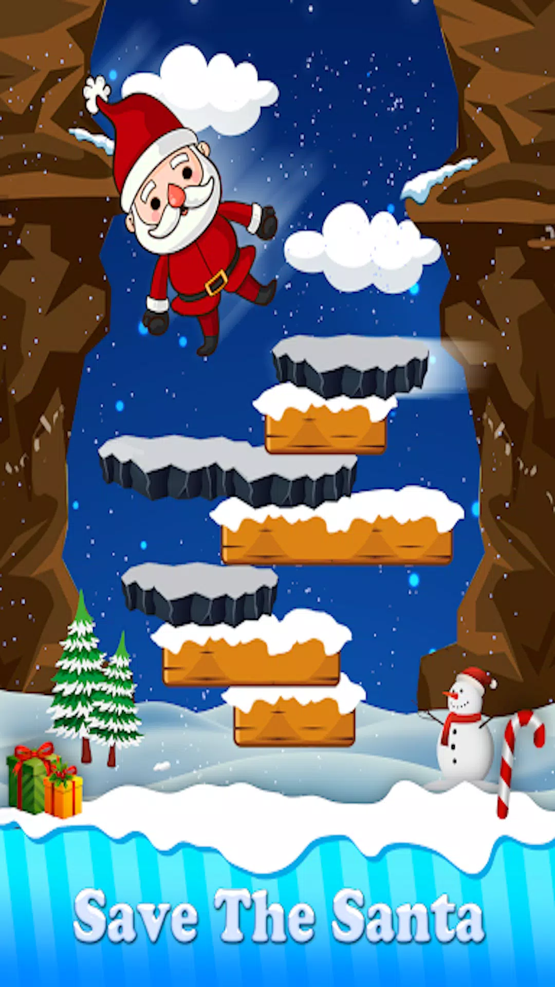 Christmas Game Santa Jump 2024 螢幕截圖 0