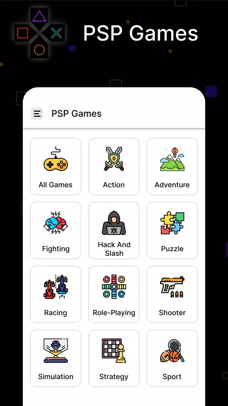 PSP Games Downloader Screenshot 0