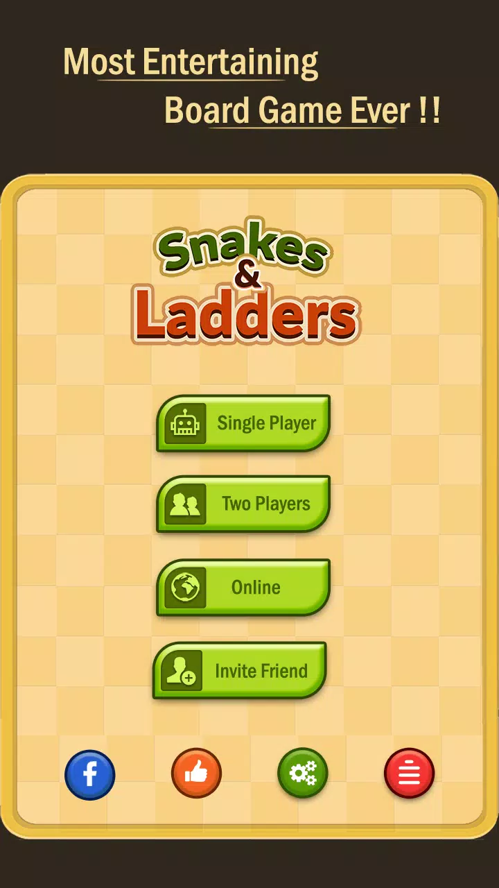 Snakes & Ladders: Online Dice! ဖန်သားပြင်ဓာတ်ပုံ 0