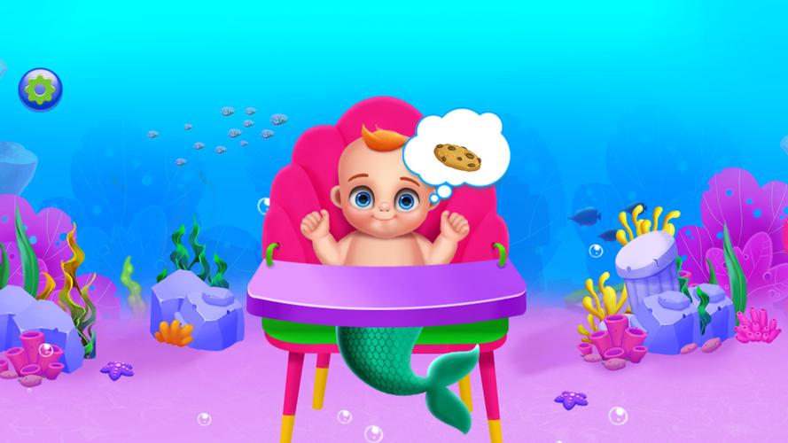 Pregnant Mermaid Mommy Salon Ekran Görüntüsü 2