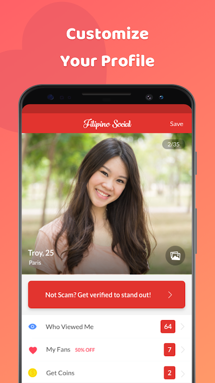 Filipino Social: Dating & Chat Captura de tela 1