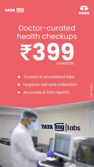 Schermata TATA 1mg Online Healthcare App 3