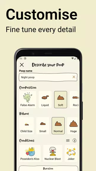 Poopie - Poop Map & Calendar スクリーンショット 1