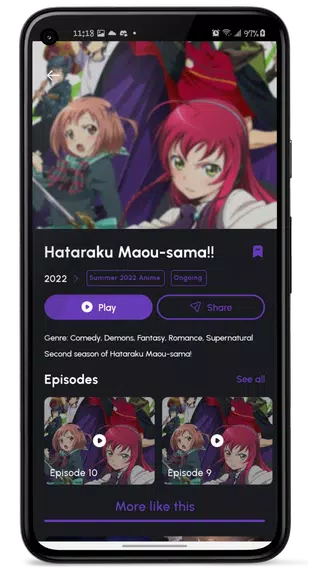 Kana: Watch Anime App 螢幕截圖 3
