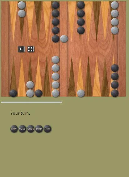 Backgammon Solitaire Classic Captura de pantalla 2