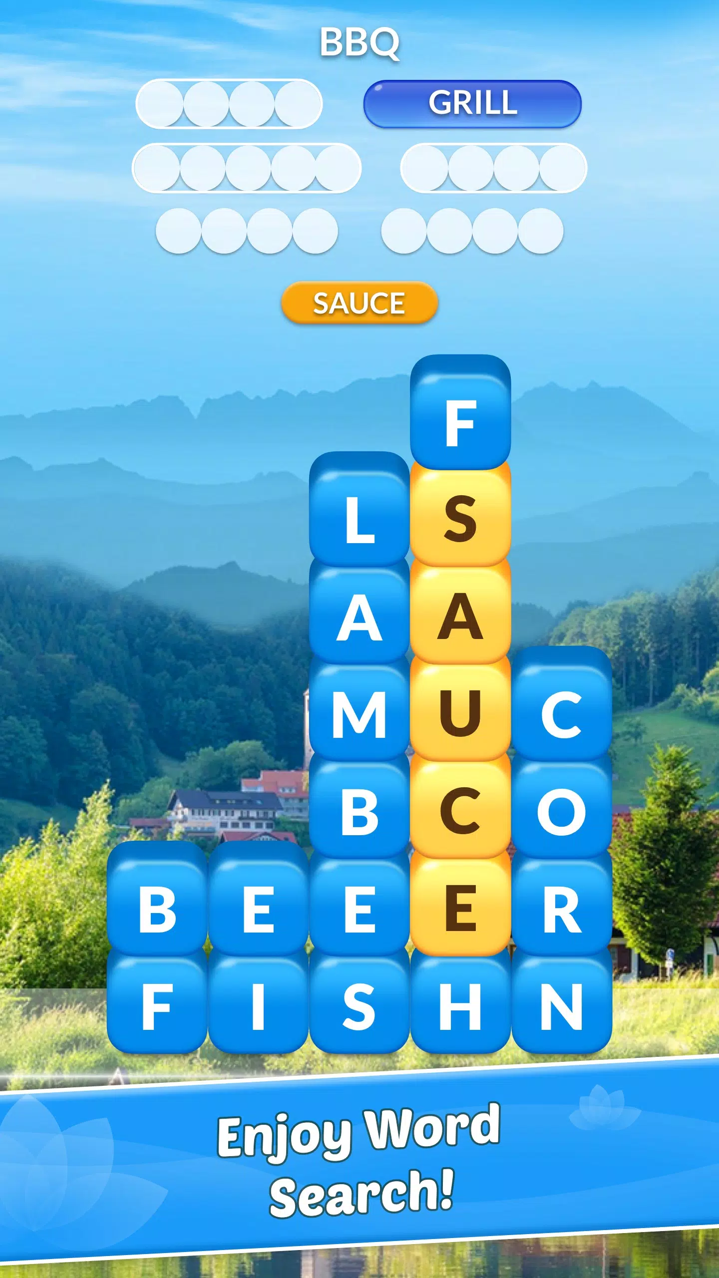 Word Town: Find Words & Crush! Screenshot 0