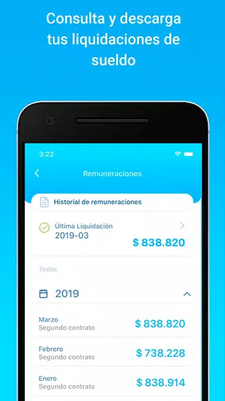 Rex+ Remuneraciones Schermafbeelding 2