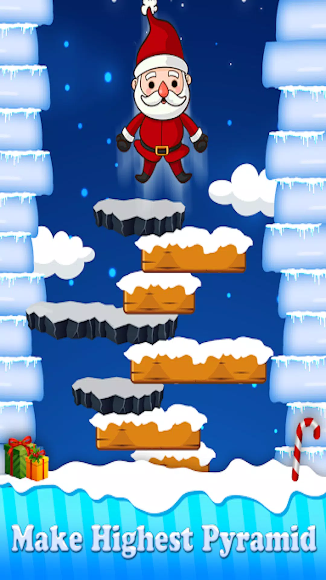 Schermata Christmas Game Santa Jump 2024 2