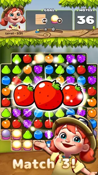 Schermata Fruits POP : Match 3 Puzzle 1