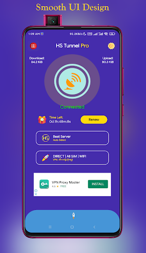 HS Tunnel Pro - Unlimited VPN स्क्रीनशॉट 0