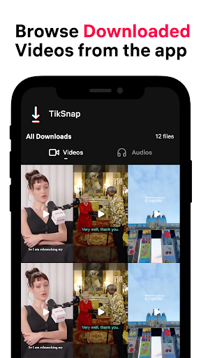 TikSnap: Downloader for TikTok স্ক্রিনশট 3