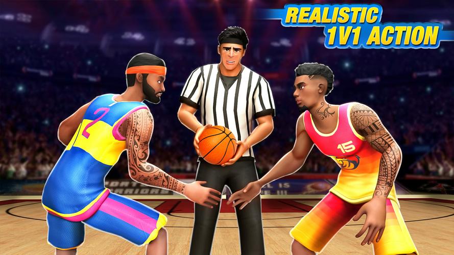 Dunk Smash: Basketball Games Скриншот 3