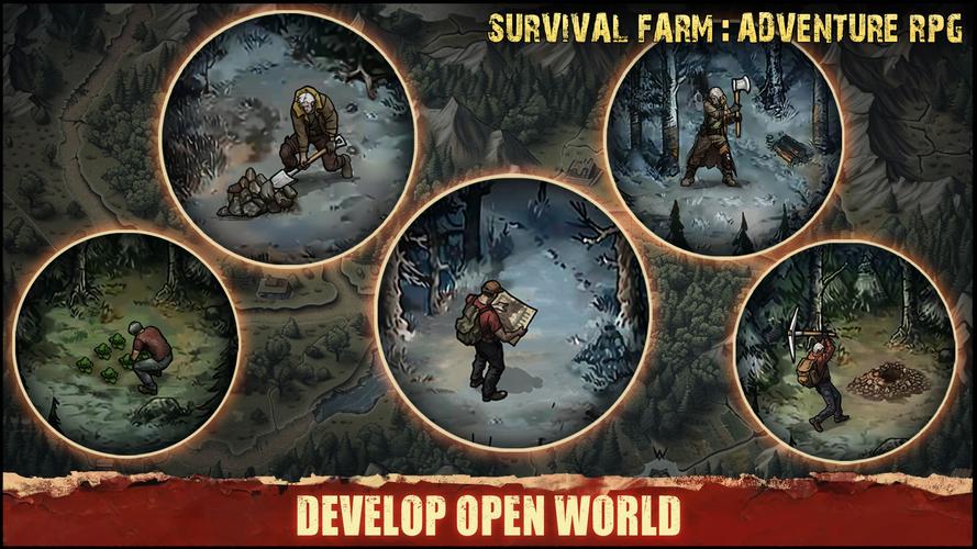 Survival Farm: Adventure RPG Tangkapan skrin 0