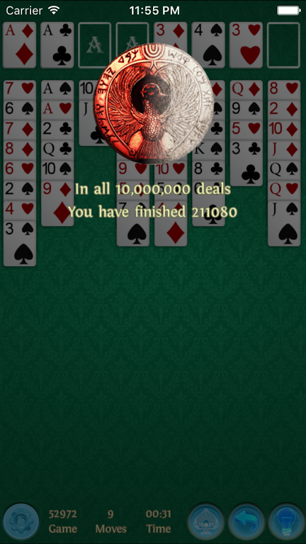 FreeCell Premium ภาพหน้าจอ 1