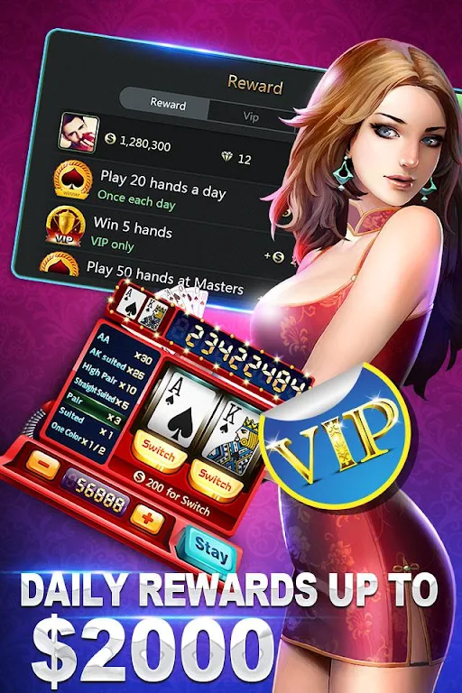 Schermata Poker Mania 3