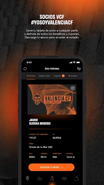 Schermata Valencia CF - Official App 3