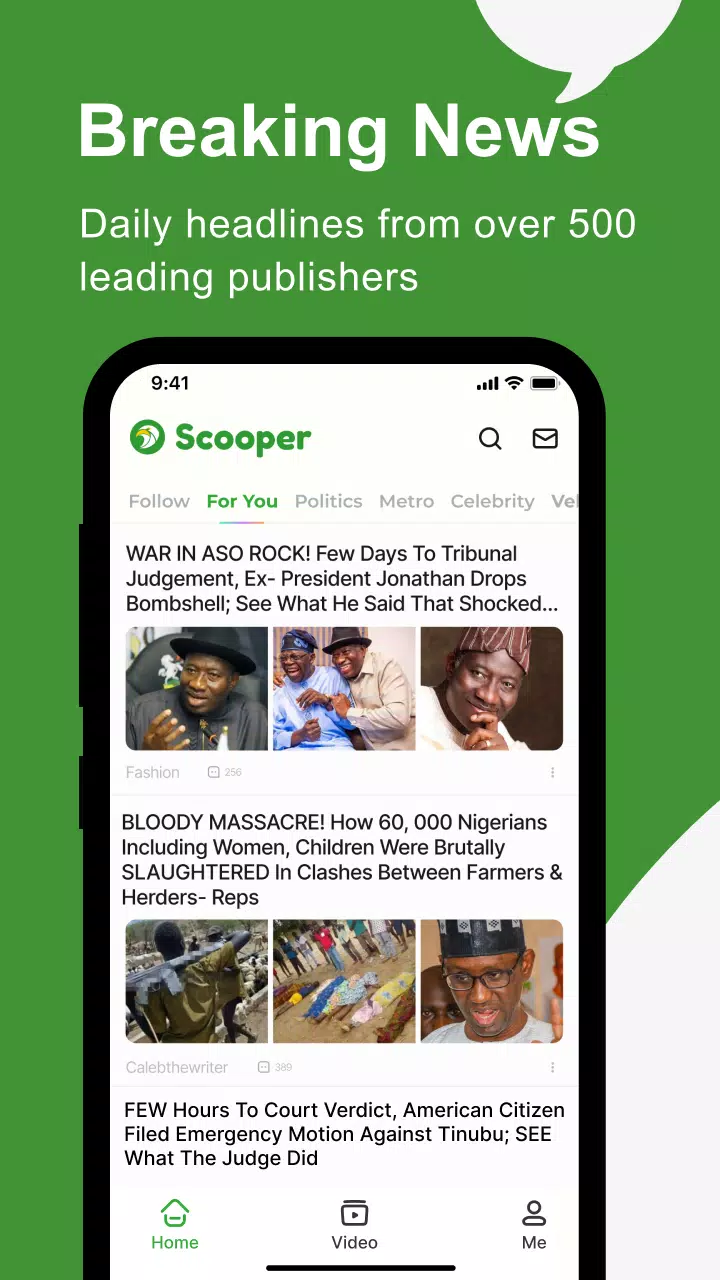 Scooper News Zrzut ekranu 2
