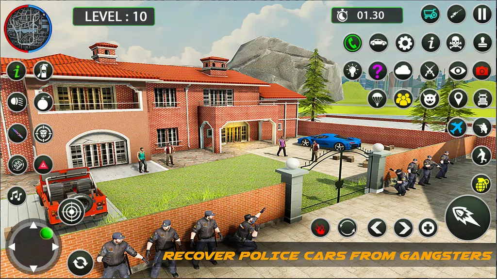 Police Game: Police Car Chase 螢幕截圖 1