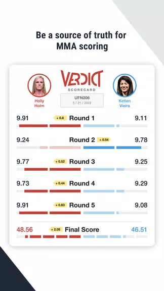 Verdict MMA Picks & Scoring Screenshot 3