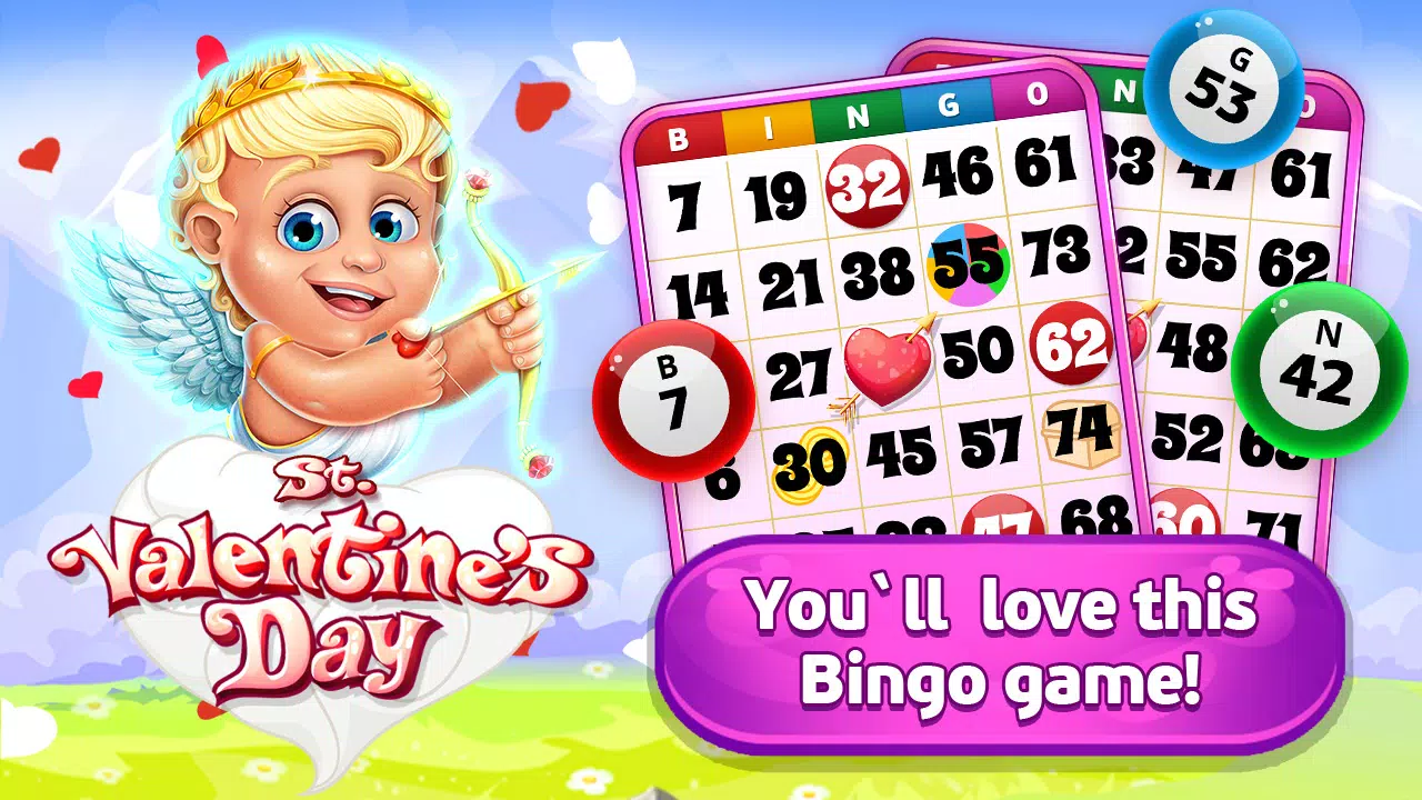 Bingo St. Valentine’s Day स्क्रीनशॉट 3