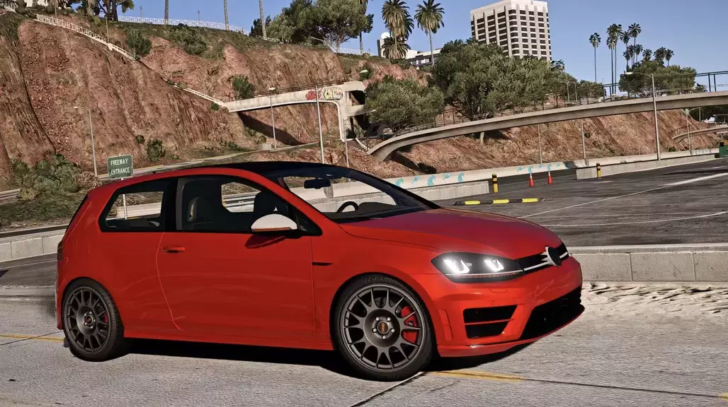 Extreme Real Driving: Golf GTI Captura de pantalla 0