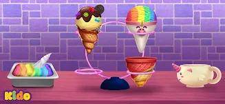 Ice Cream Making Game For Kids 螢幕截圖 3